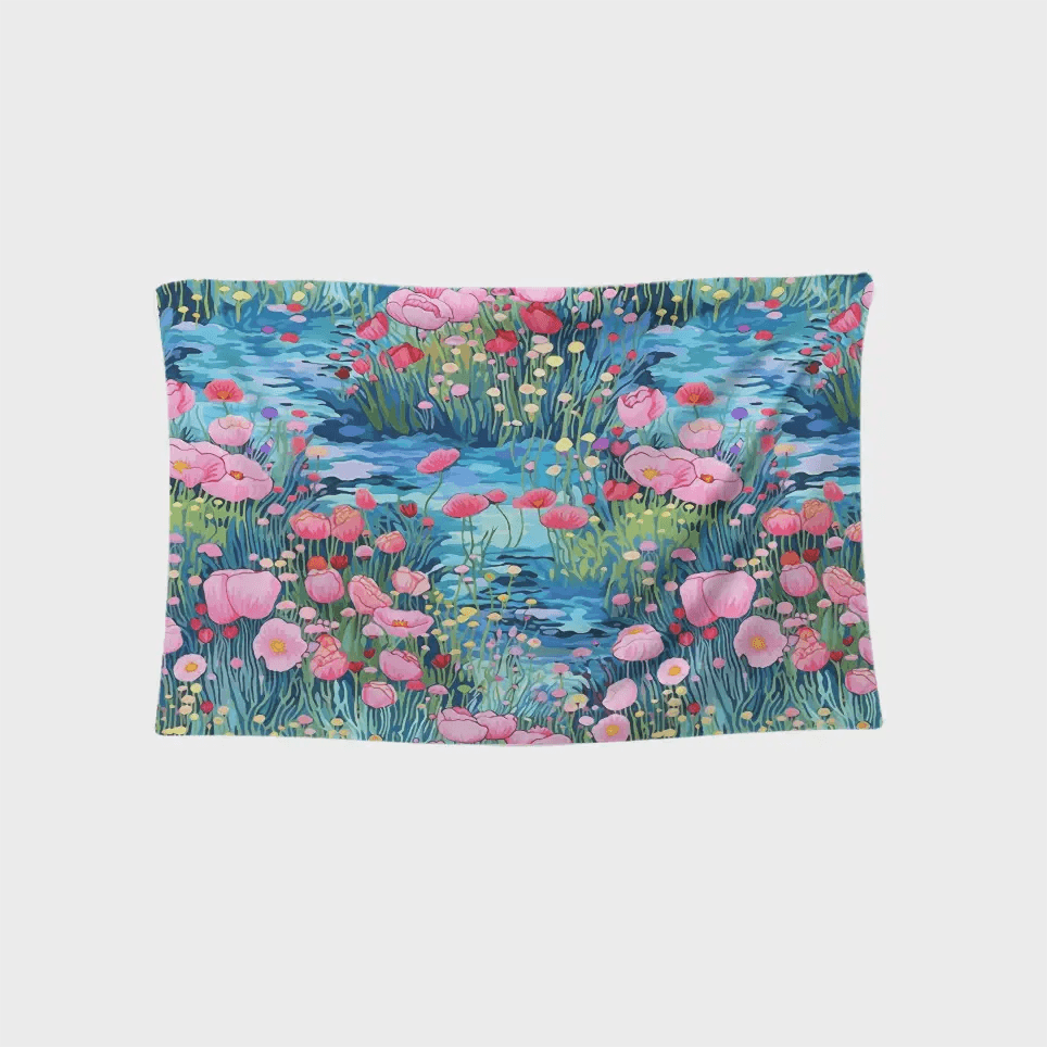 Monet Water Lilies Tapestry