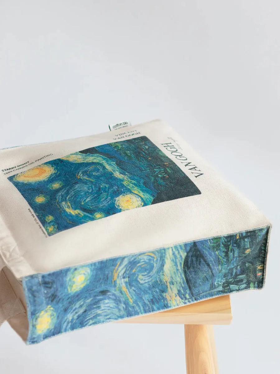 Van Gogh The Starry Night - Tote Bag-My Turtle