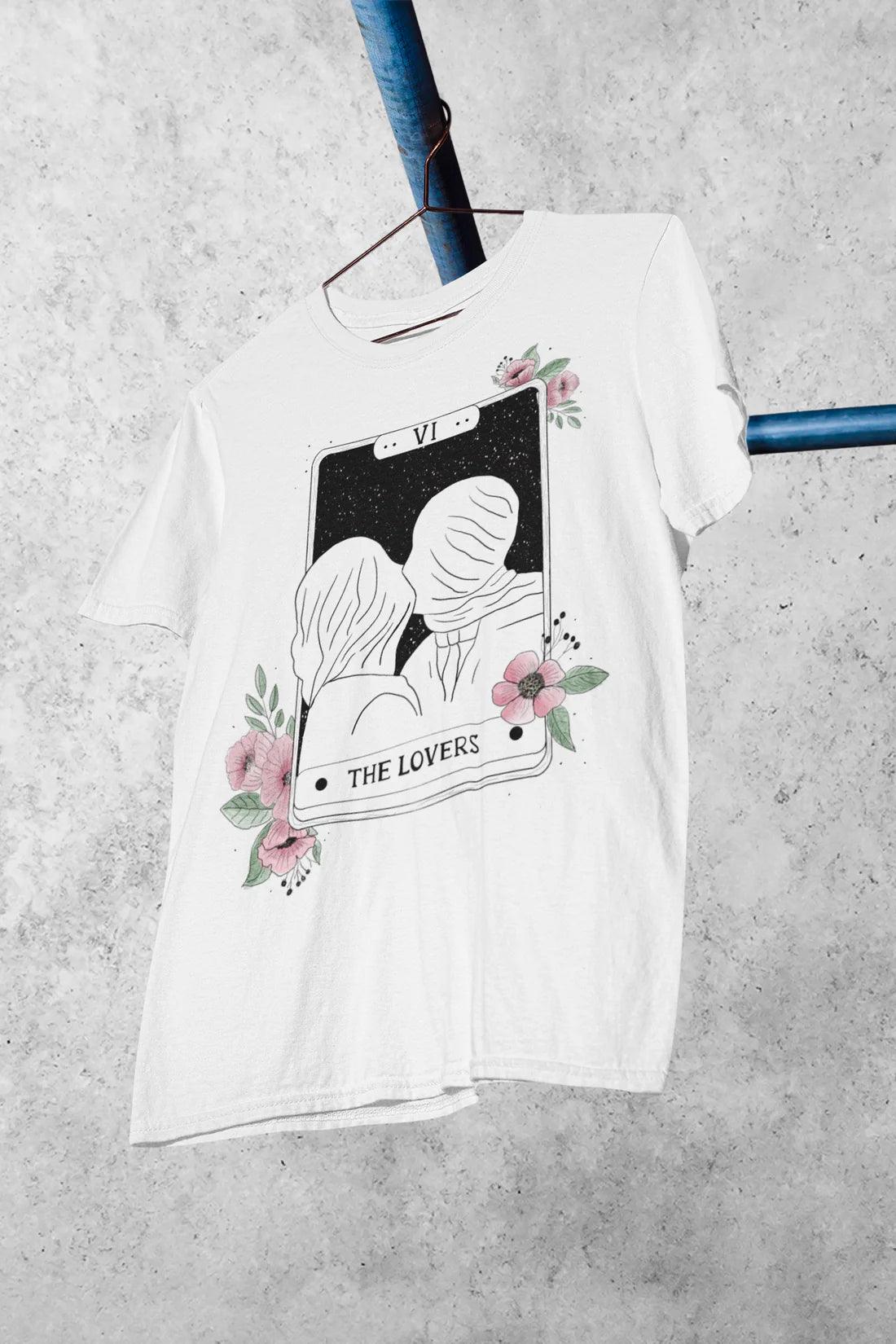 The Lovers Tarot Card T-Shirt-My Turtle