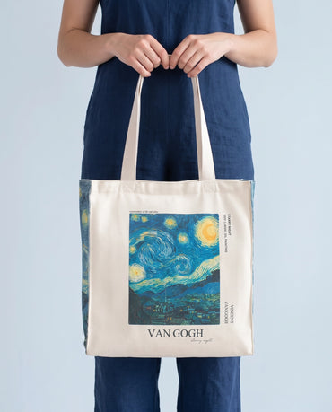 van-gogh-the-starry-night-tote-bag On body
