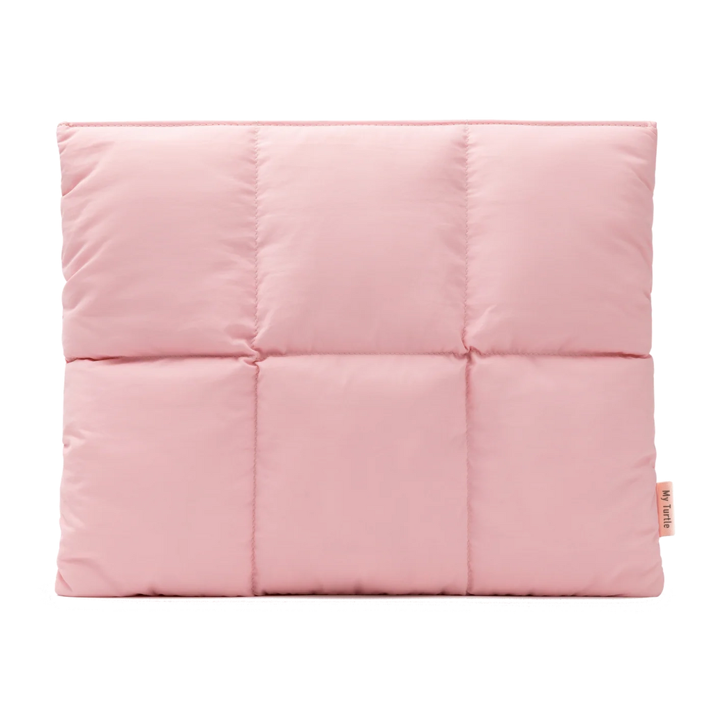 Pink Macbook Puffy Laptop Sleeve