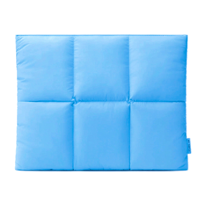 Ice Blue Macbook Puffy Laptop Sleeve
