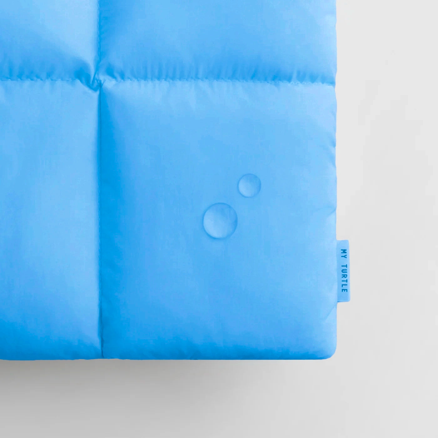 Ice Blue Macbook Puffy Laptop Sleeve