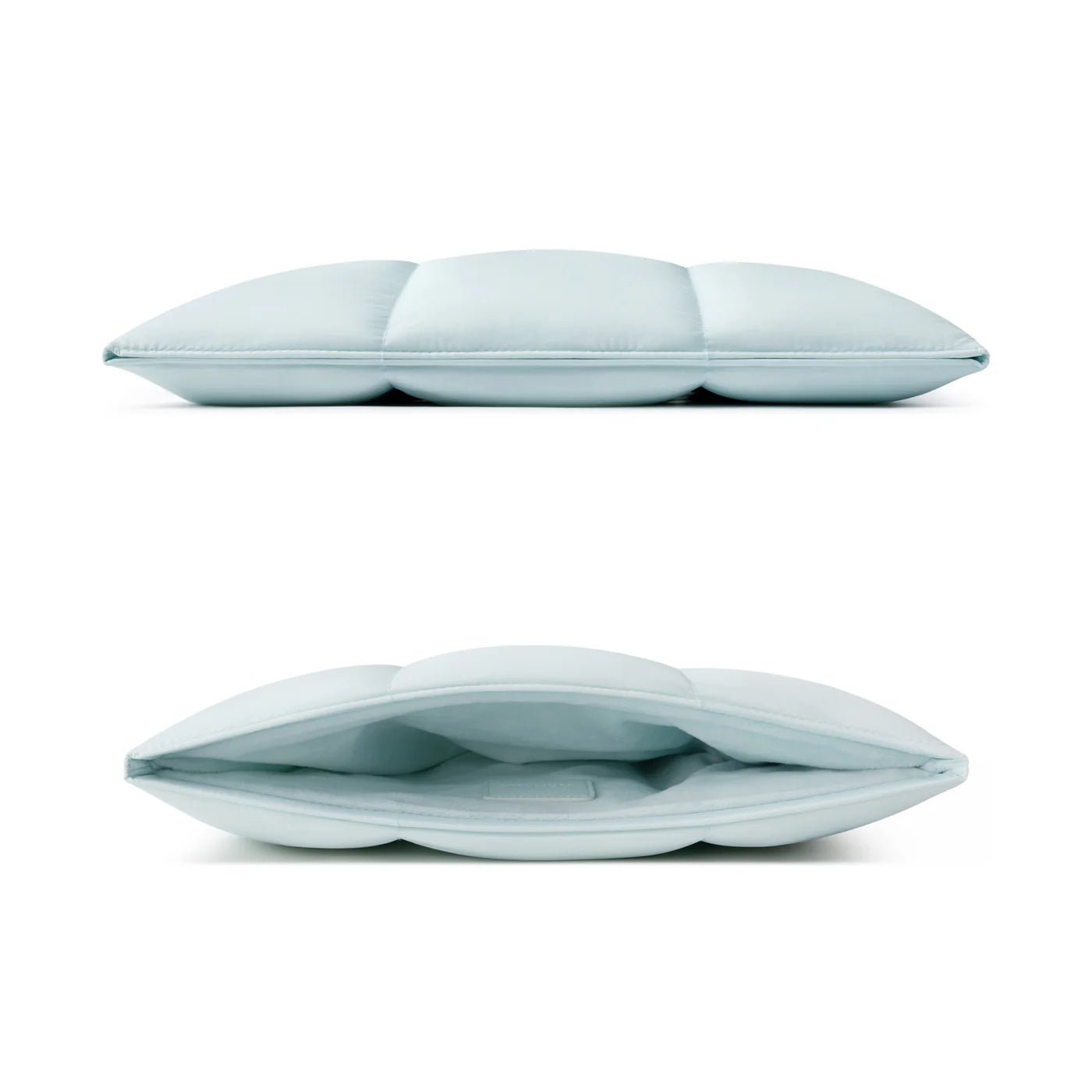 Ice Blue Macbook Puffy Laptop Sleeve