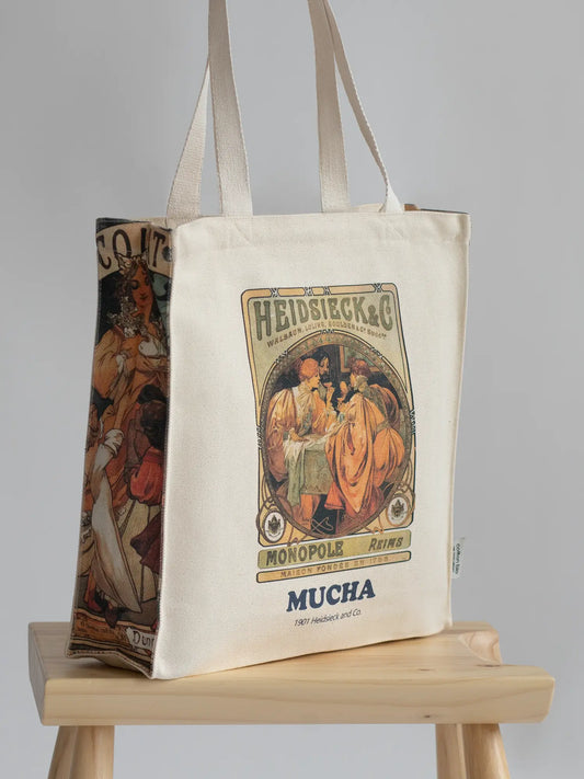 Alphonse Mucha Heidsieck Monopole - Tote Bag