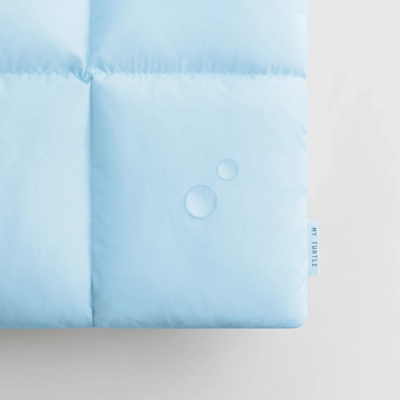 Ice Blue Macbook Puffy Laptop Sleeve