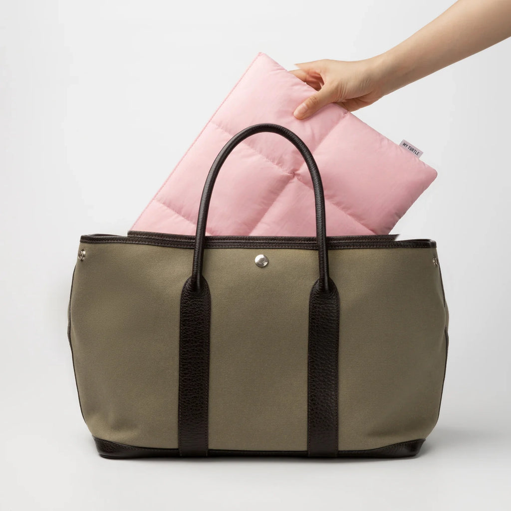 Pink Macbook Puffy Laptop Sleeve