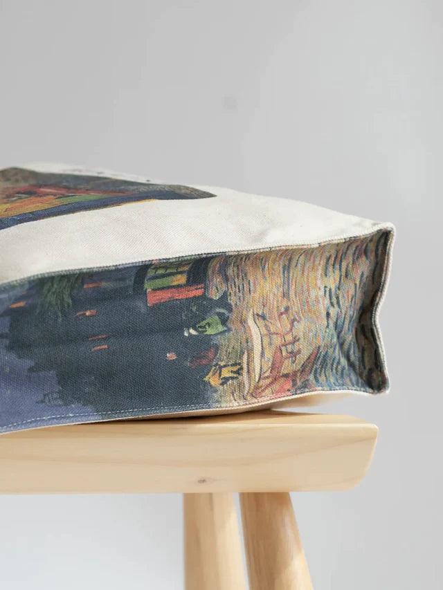 Café Terrace at Night Van Gogh - Tote Bag-My Turtle