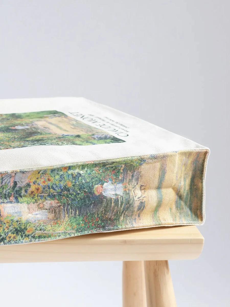 Claude Monet Garden - Tote Bag-My Turtle