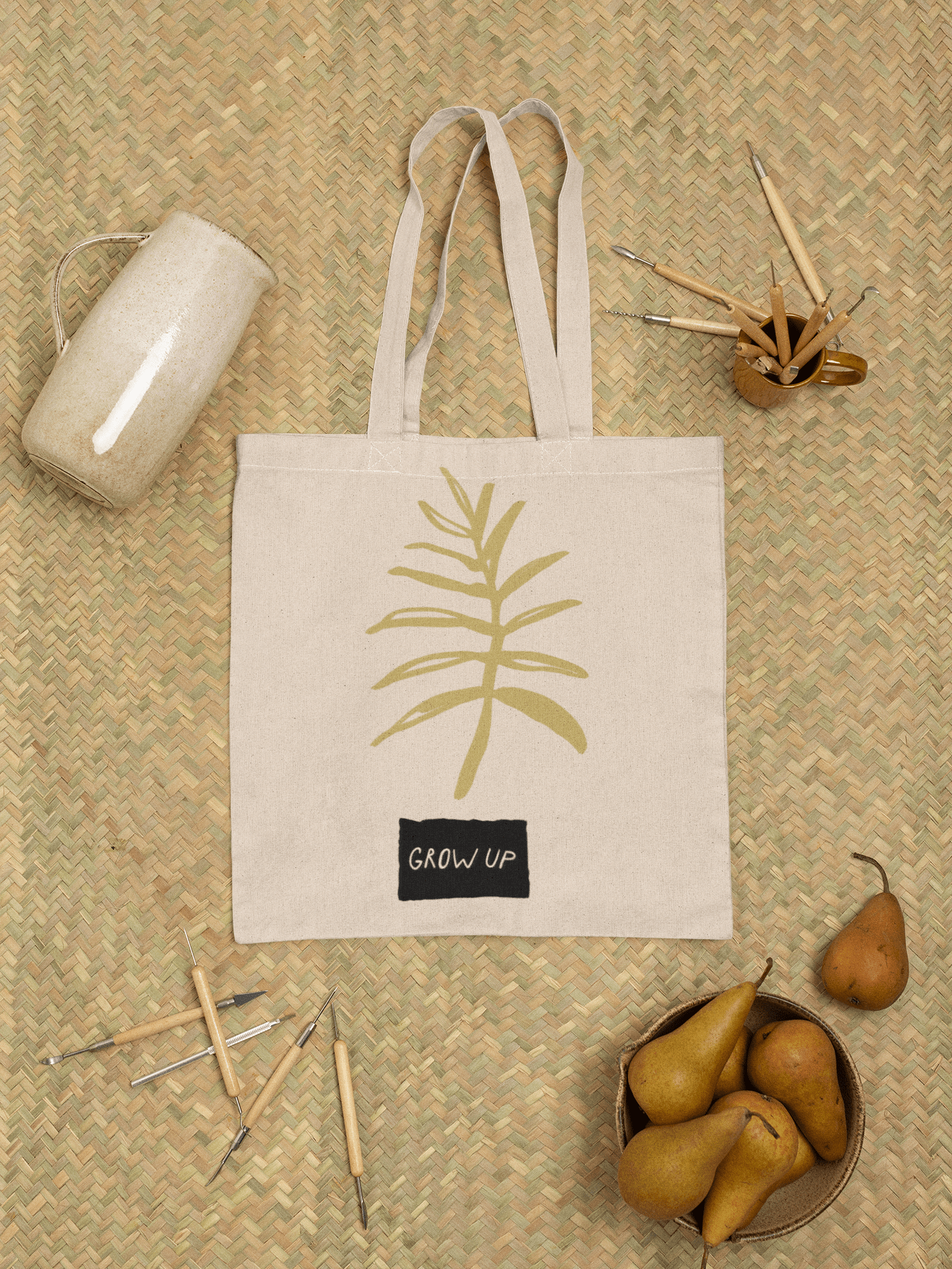 Tote Bag - Grow Up Tote Bag