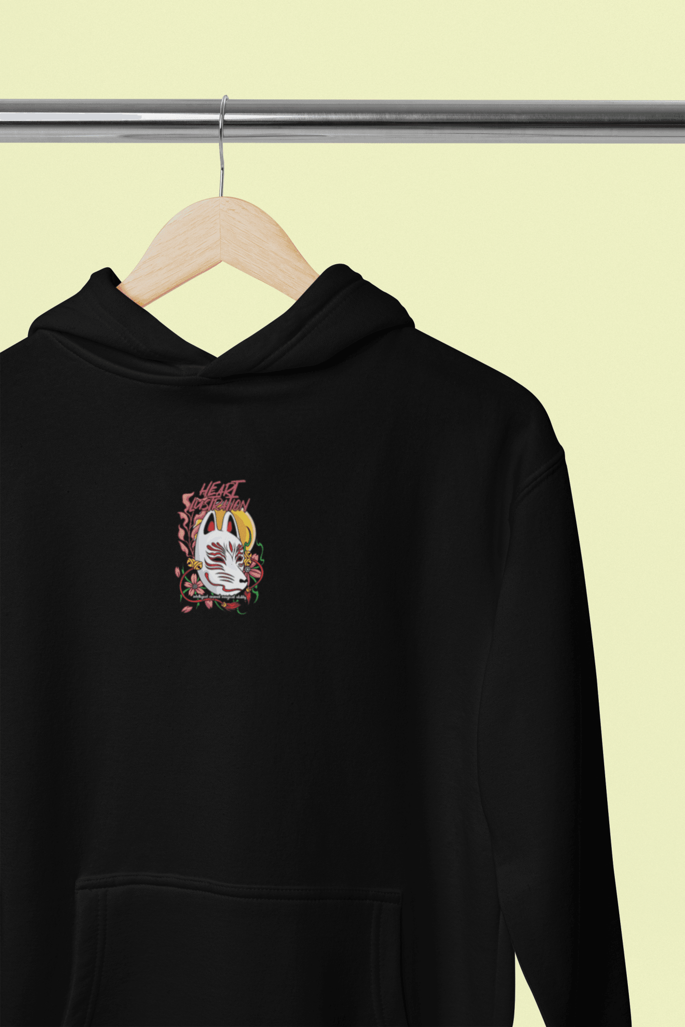 Oversized Hoodie - Heart Lustration Hoodie