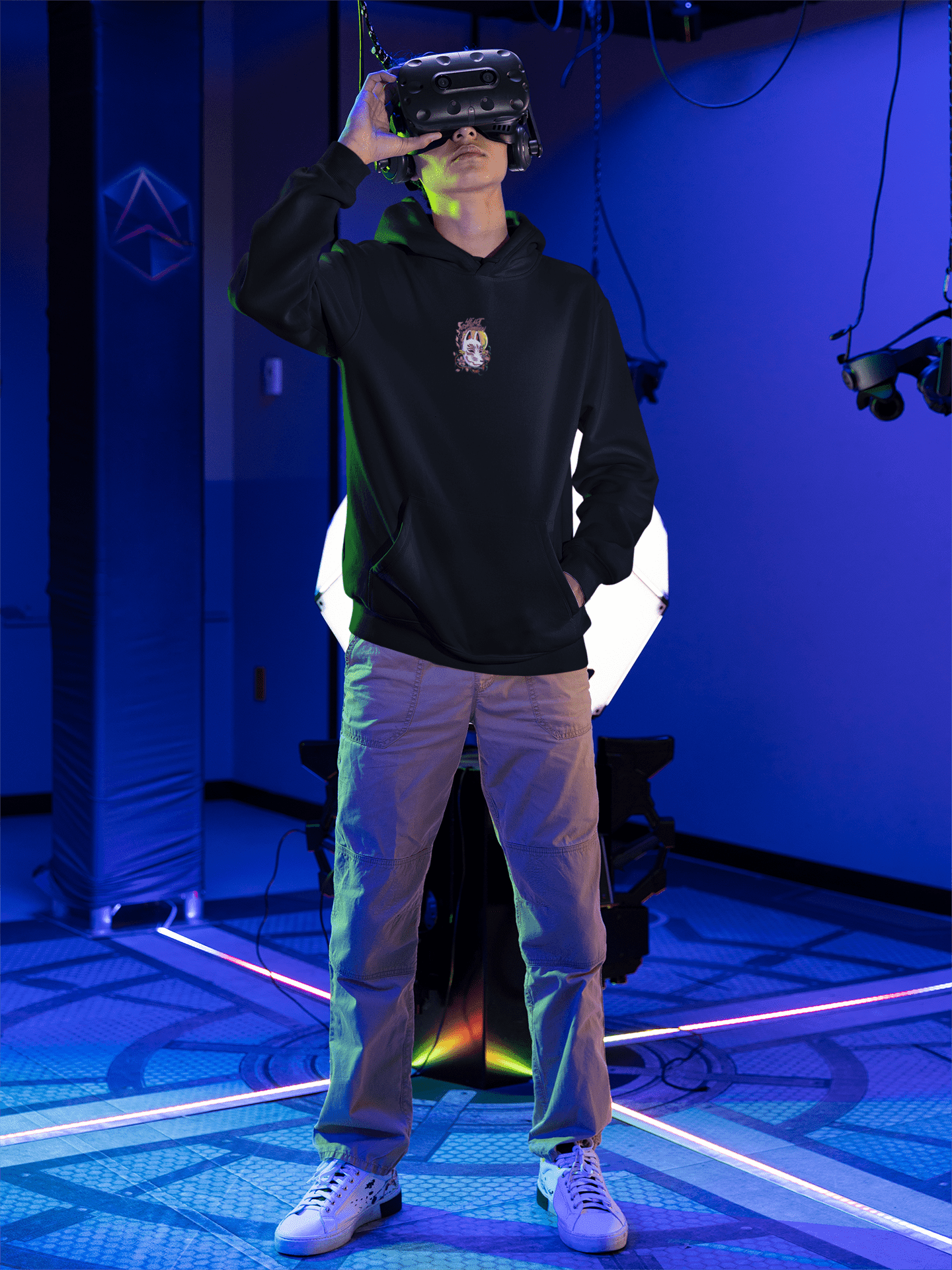 Oversized Hoodie - Heart Lustration Hoodie