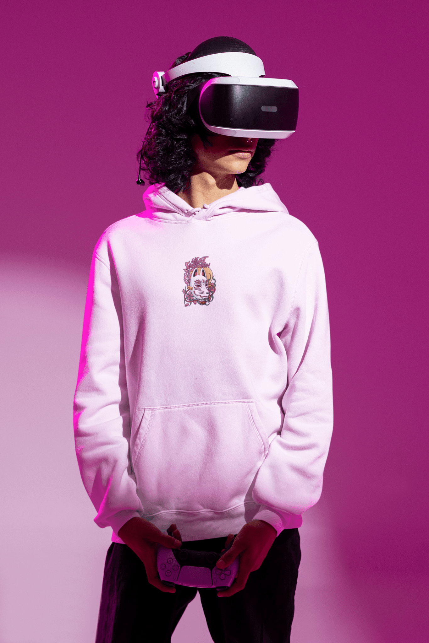 Oversized Hoodie - Heart Lustration Hoodie