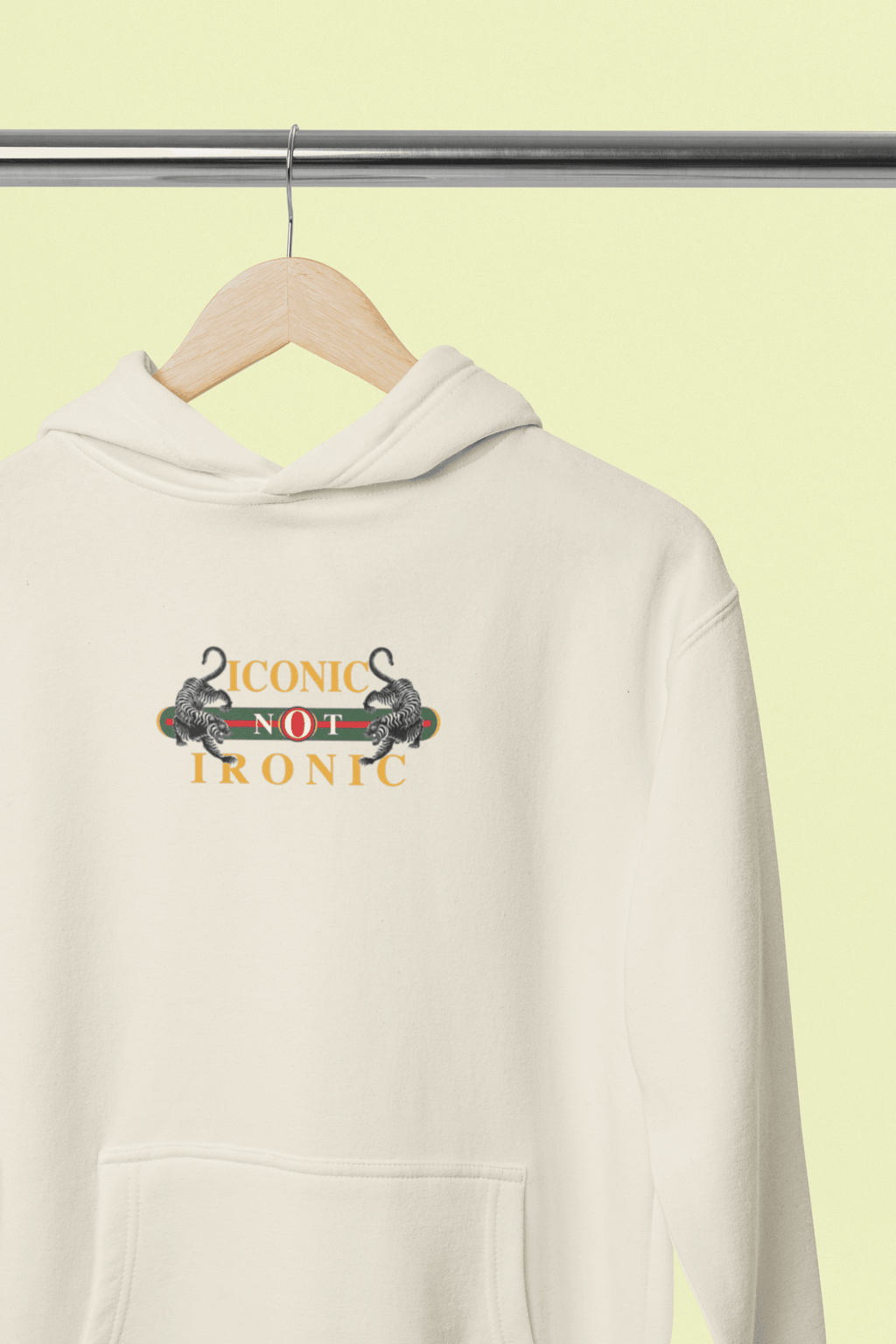 Oversized Hoodie - Iconic Not Ironic Hoodie