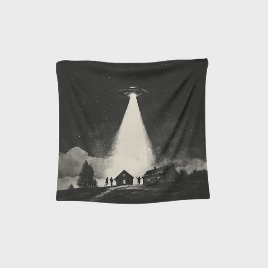 Alien Encounter Tapestry