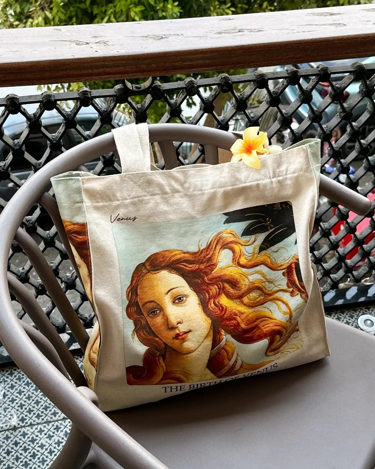 Birth of Venus tote bag