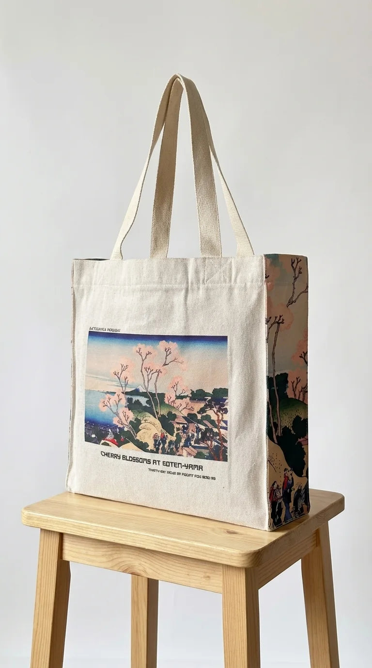 Goten-Yama Hill, Shinagawa on the Tokaido Tote Bag