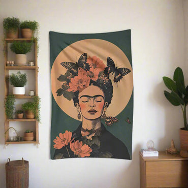 Floral of Frida Tapestry