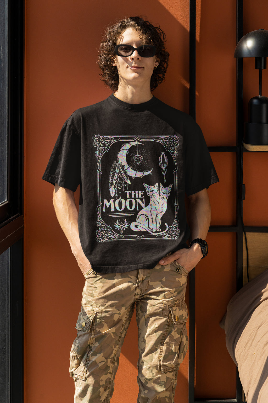Oversized Tee - The Moon T-Shirt
