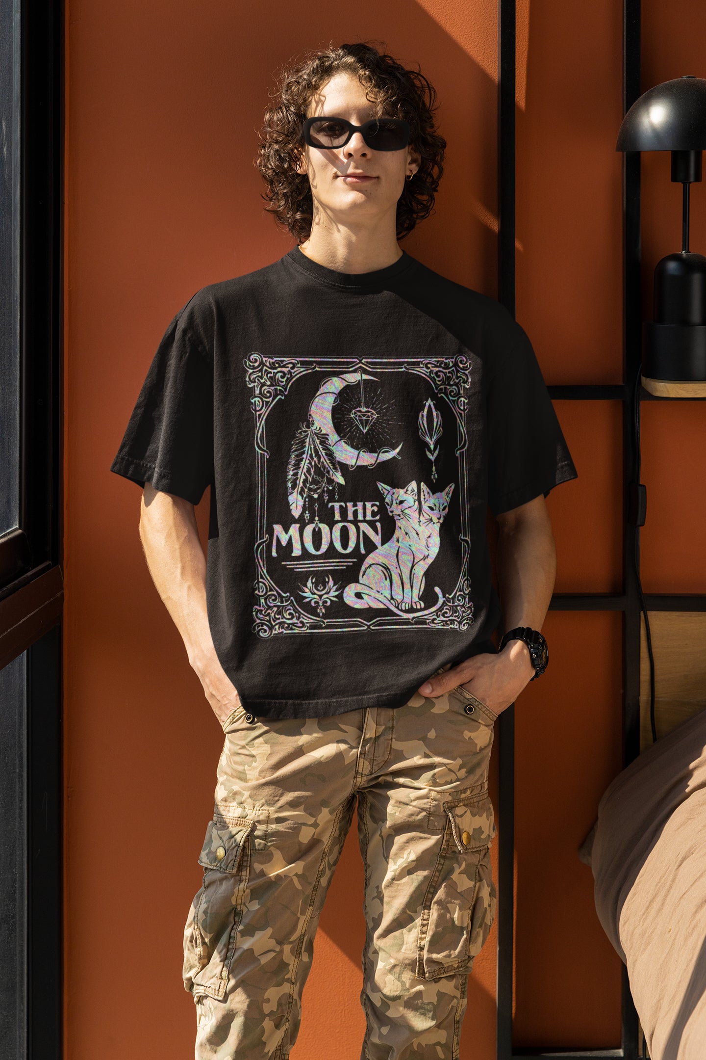 Oversized Tee - The Moon T-Shirt