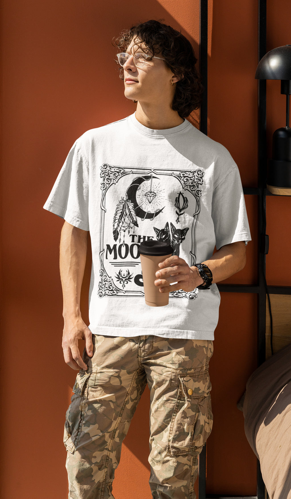 Oversized Tee - The Moon T-Shirt