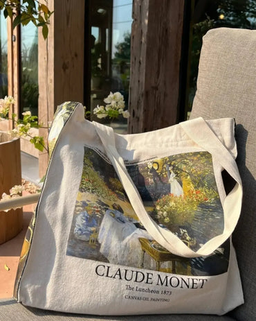 Claude Monet The Luncheon - Tote Bag