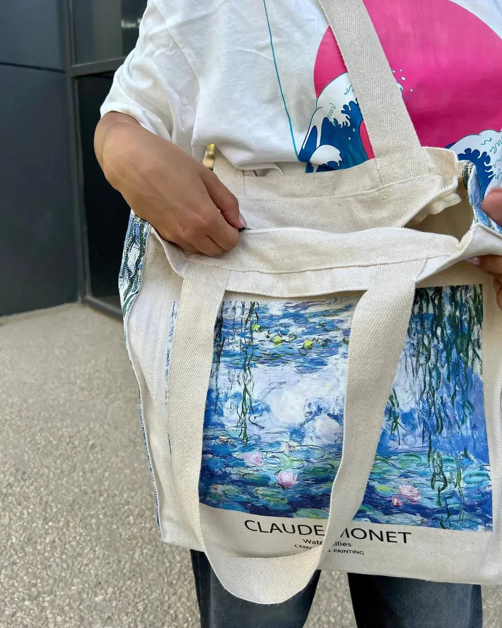 كلود مونيه زنابق الماء - حمل حقيبة
