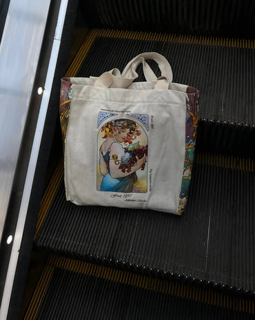 Fruit Alphonse Mucha - Tote Bag