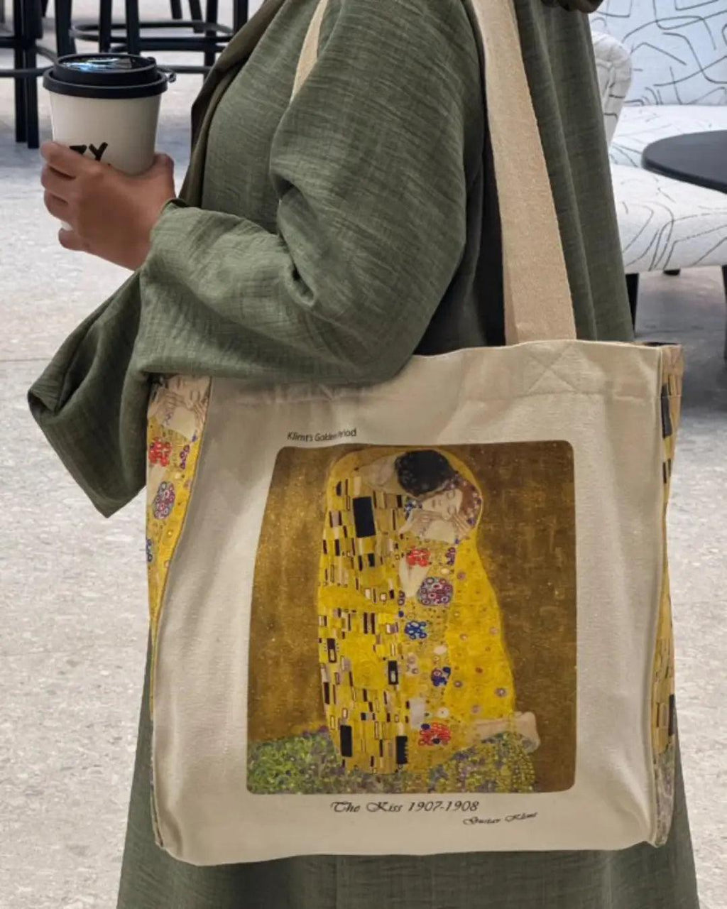 Gustav Klimt The Kiss - Tote Bag