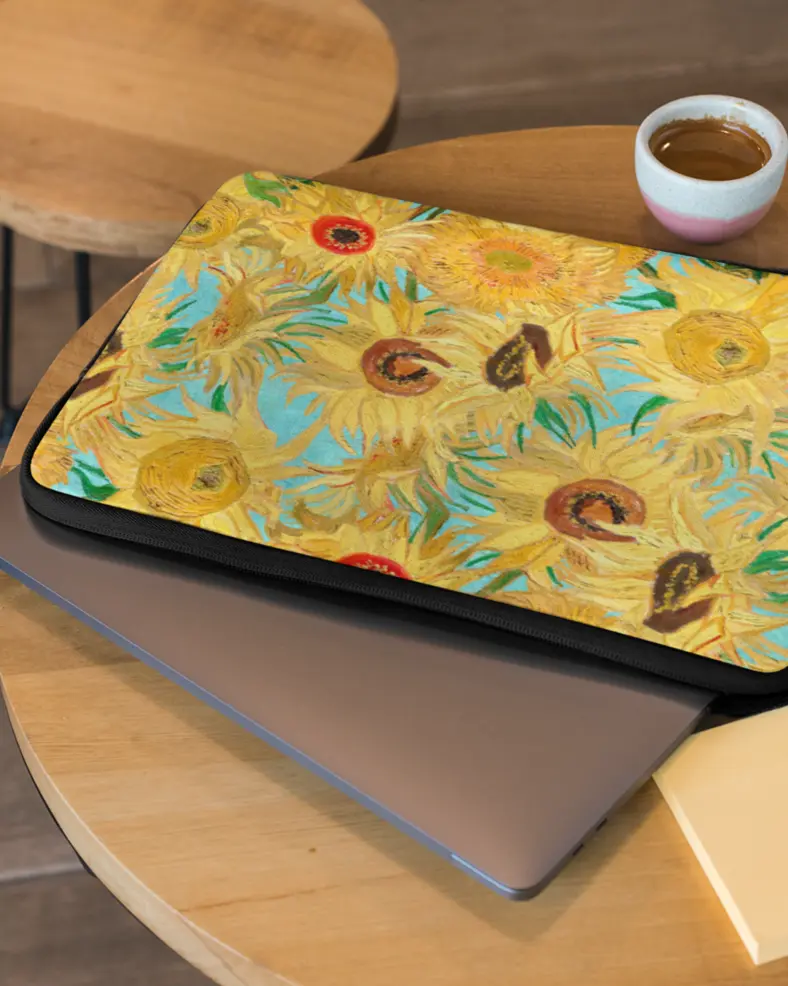 Vincent Van Gogh's Sunflowers Laptop Sleeve