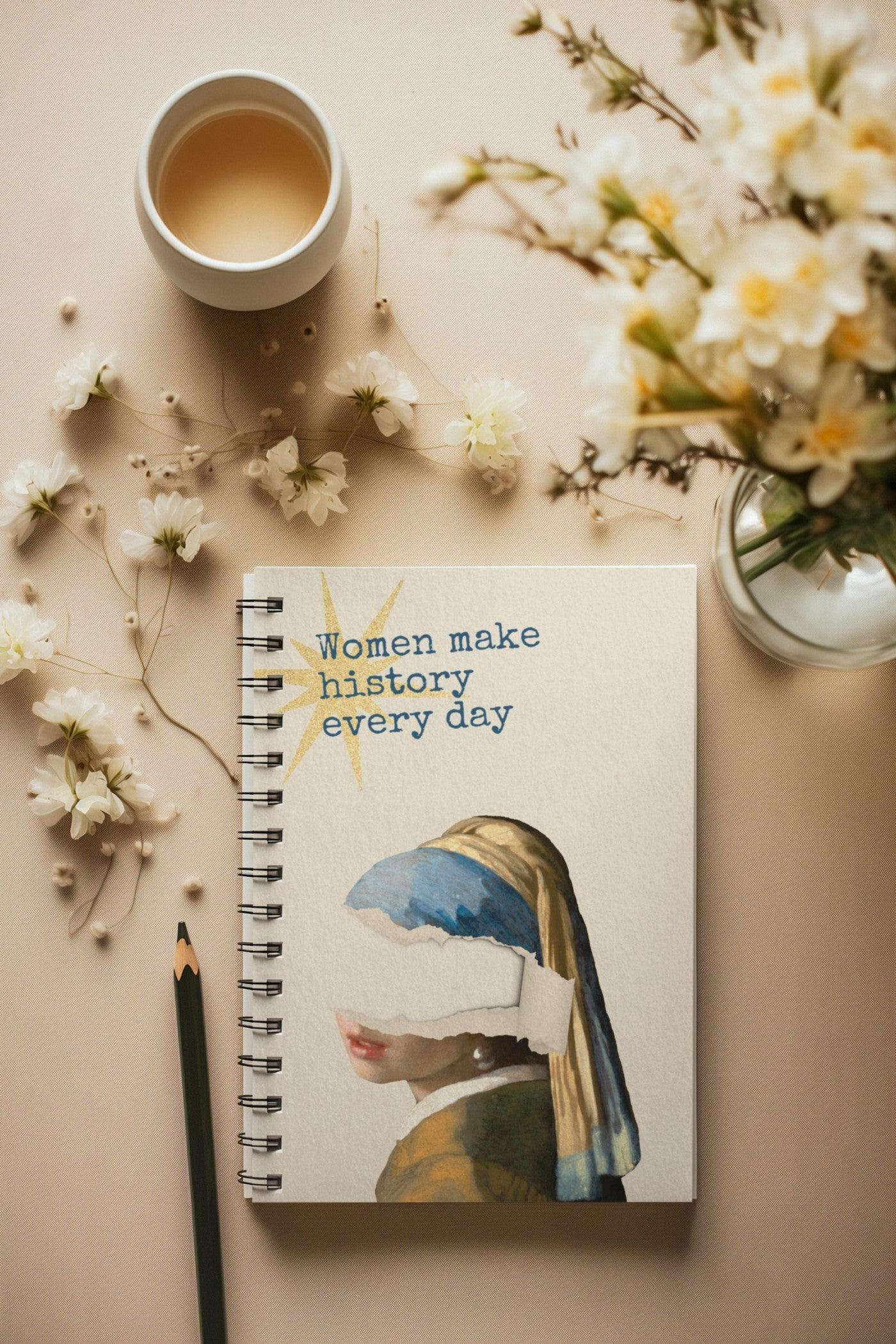 Women Make History Notebook