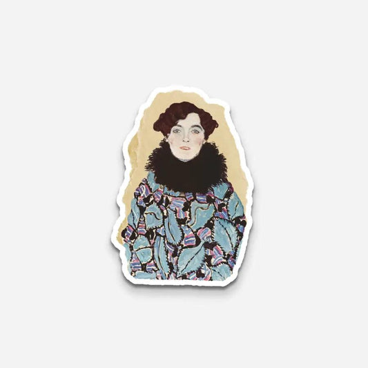 Portrait of Johanna Staude Sticker