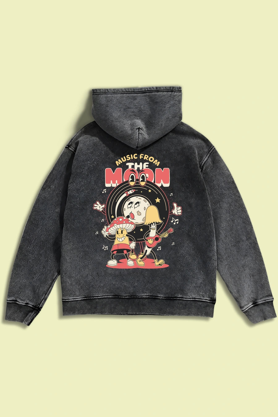 Music From The Moon Hoodie Premium Quality