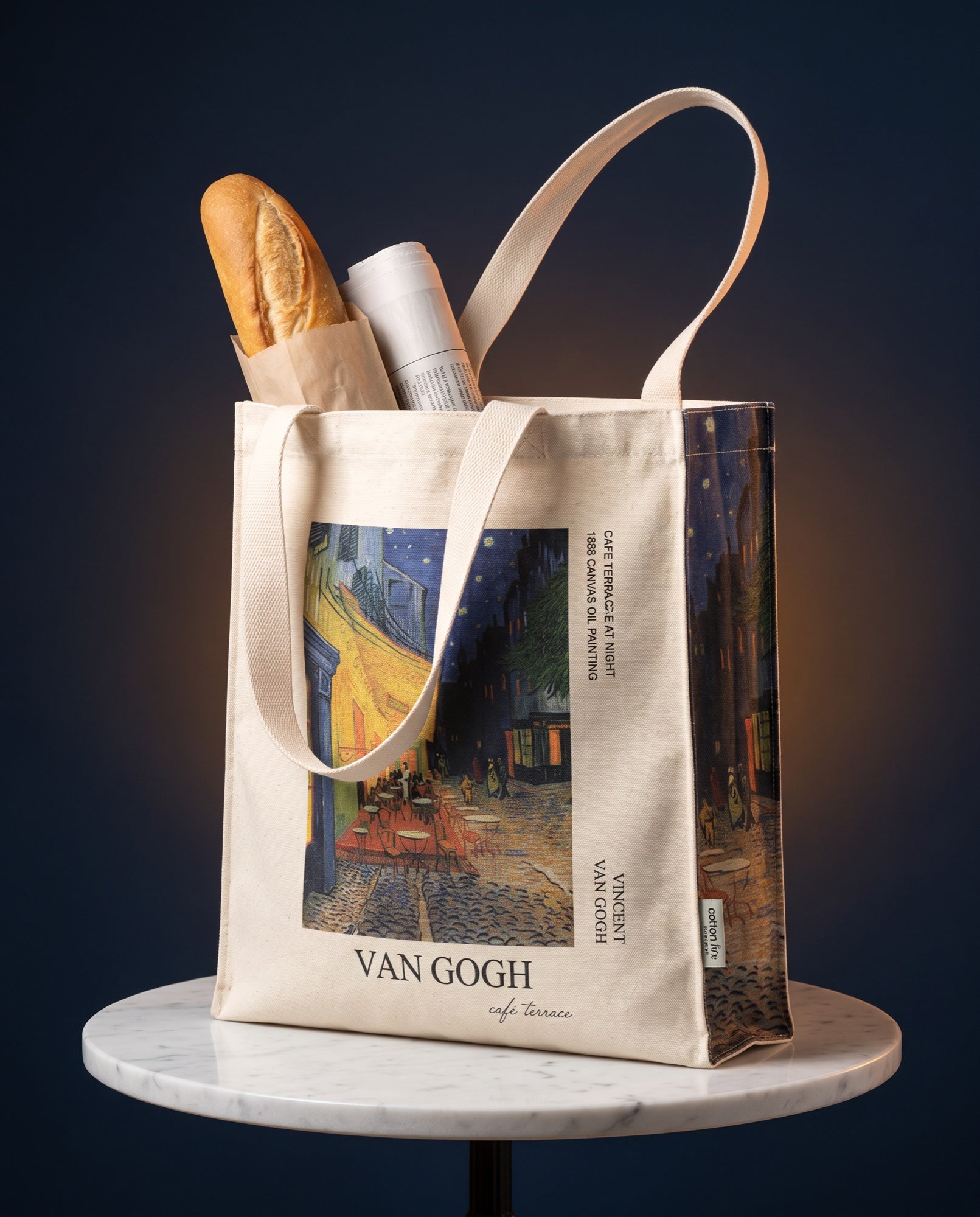 cafe-terrace-at-night-van-gogh-tote-bag What fits inside