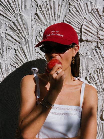 CEO of bad decisions Cap