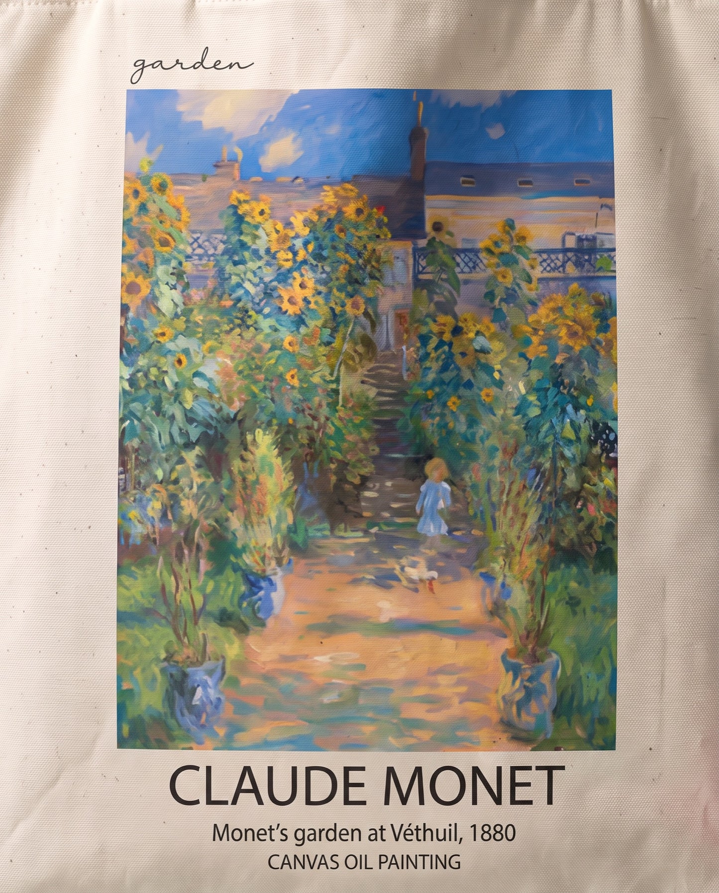 claude-monet-garden-tote-bag-1 Print close-up