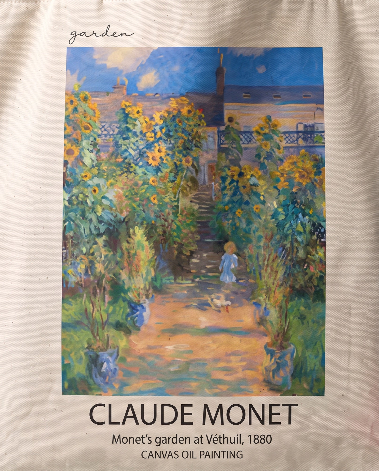 claude-monet-garden-tote-bag-1 Print close-up