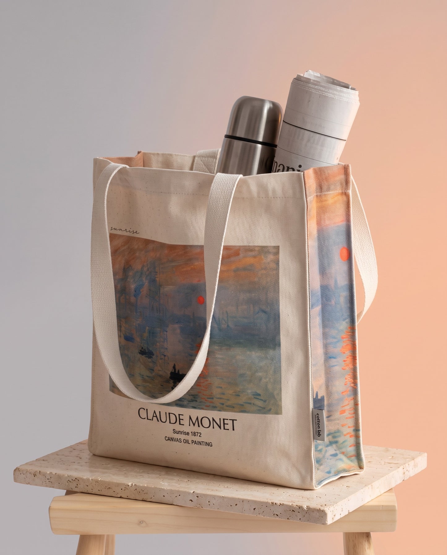 claude-monet-sunrise-tote-bag-1 What fits inside