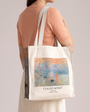 claude-monet-sunrise-tote-bag-1 On body