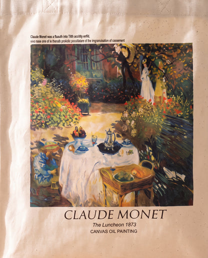 claude-monet-the-luncheon-tote-bag-1 Print close-up