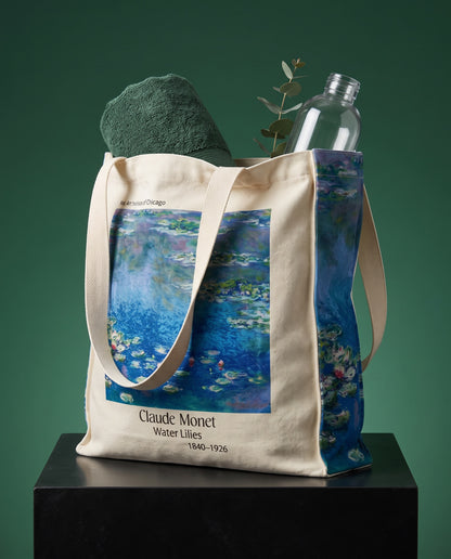claude-monet-water-lilies-tote-bag-new What fits inside