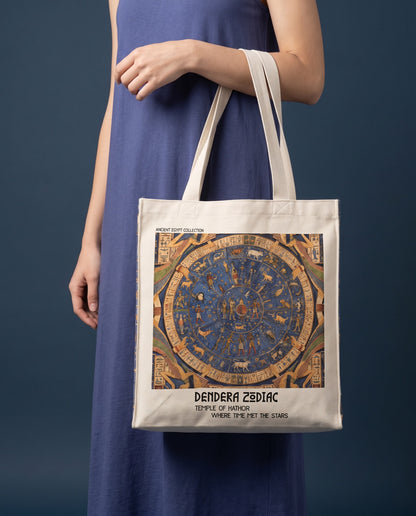 dendera-zodiac-tote-bag On body