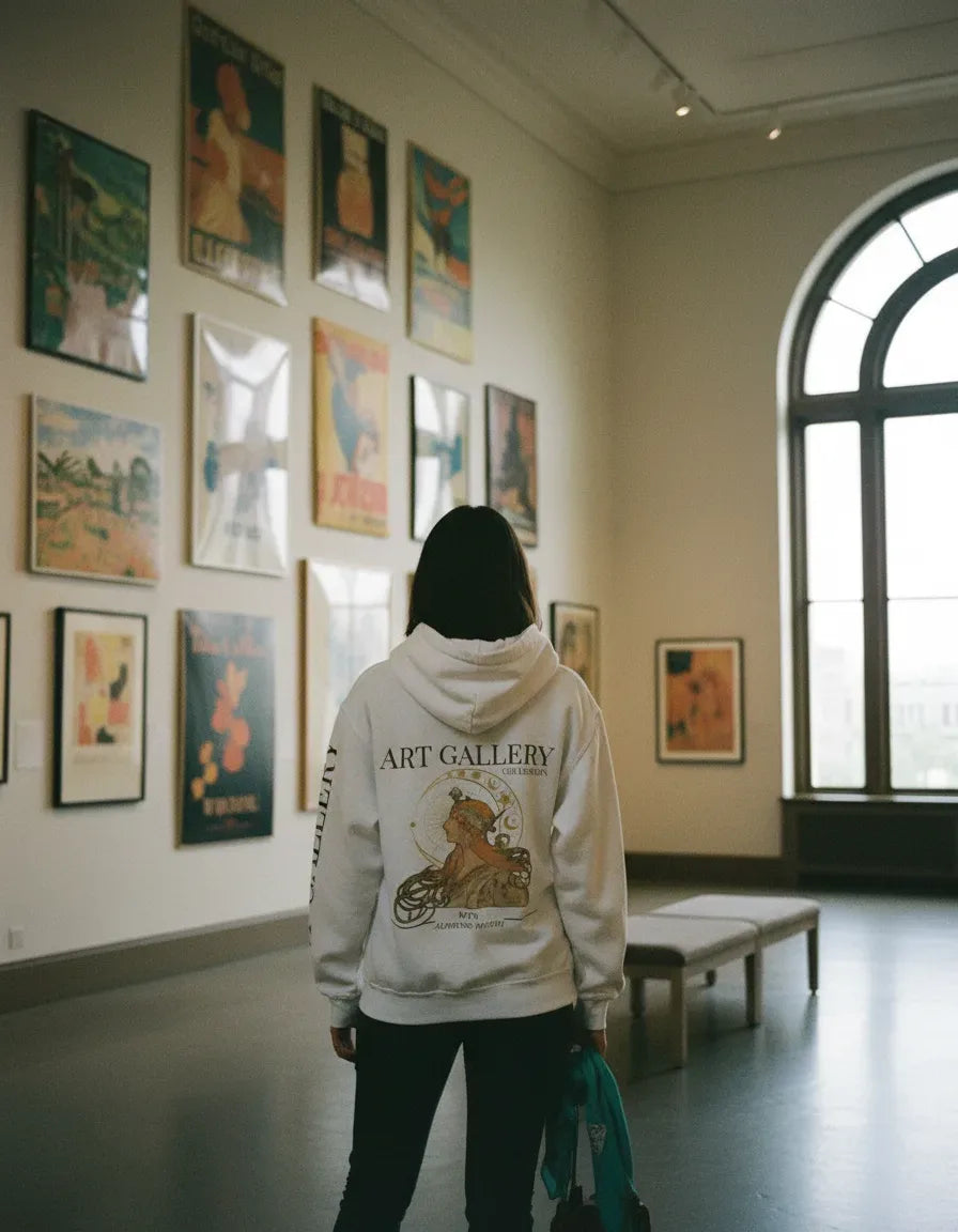 Alphonse Mucha Zodiac Hoodie - Image 4