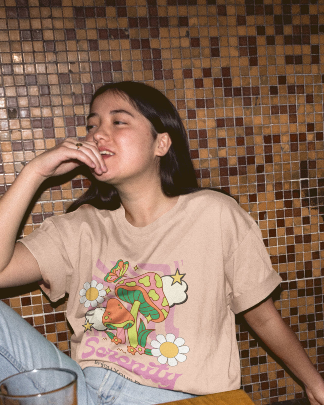 Oversized Hoodie - Serenity T-Shirt