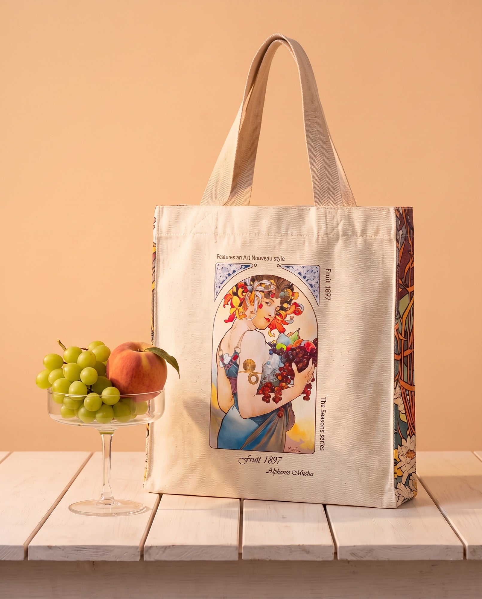 fruit-alphonse-mucha-tote-bag Hero