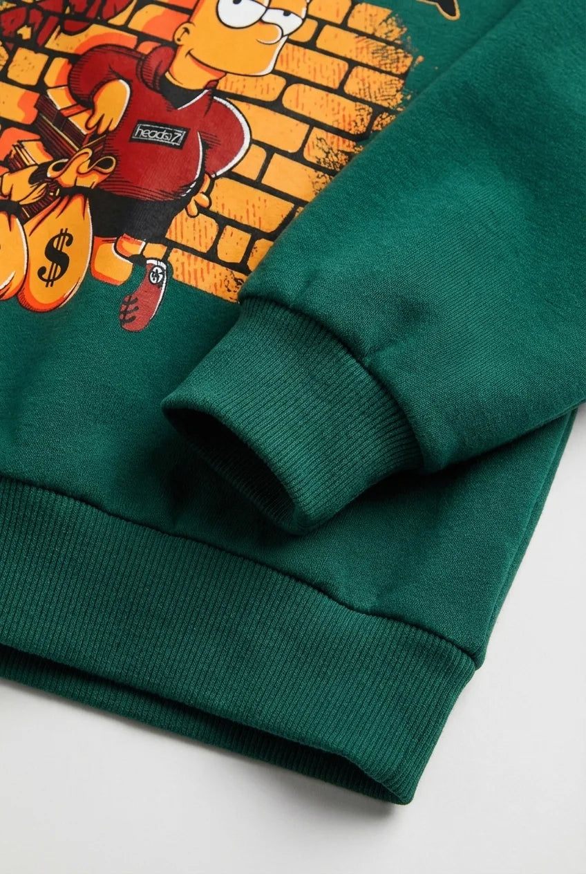 Respect The Hustle Anime Crewneck