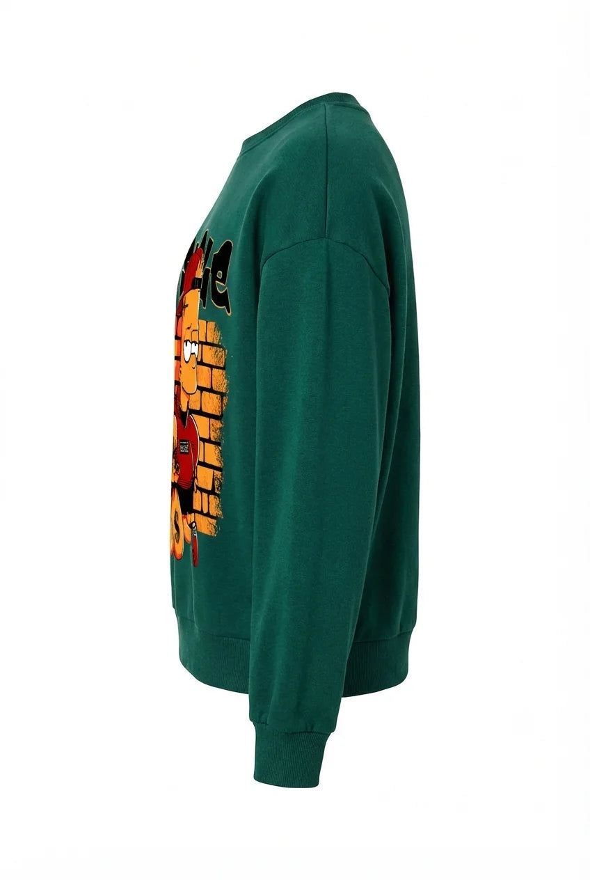 Respect The Hustle Anime Crewneck