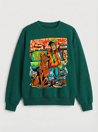 Retro Friends Pack Graphic Sweatshirt