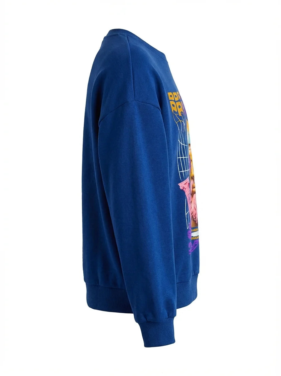 Precious Retro-Futurist Heavyweight Crewneck