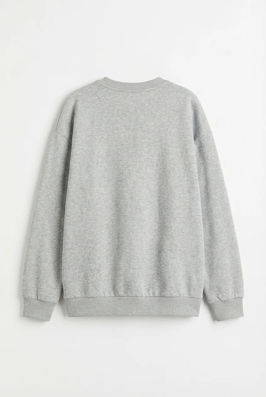 Crazy Thoughts Graffiti Heather Crewneck